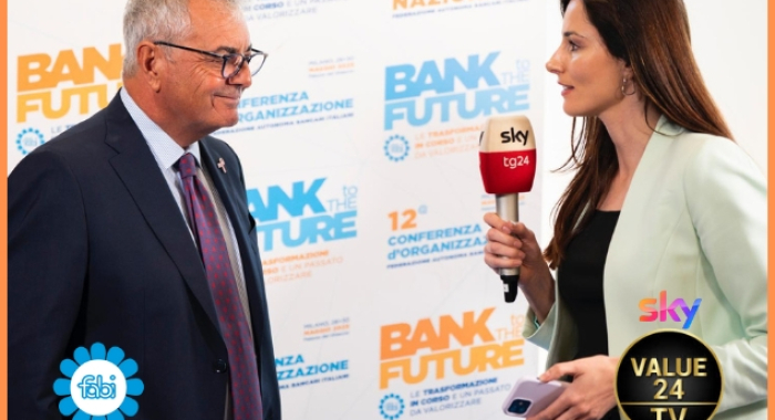 RISIKO BANCARIO, SILEONI IN DIRETTA A SKY VALUE 24
