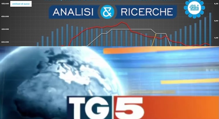TASSI BCE, LO STUDIO FABI AL TG5 ORE 20.00