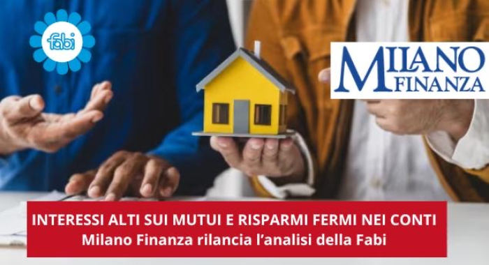 INTERESSI ALTI SUI MUTUI E RISPARMI FERMI NEI CONTI