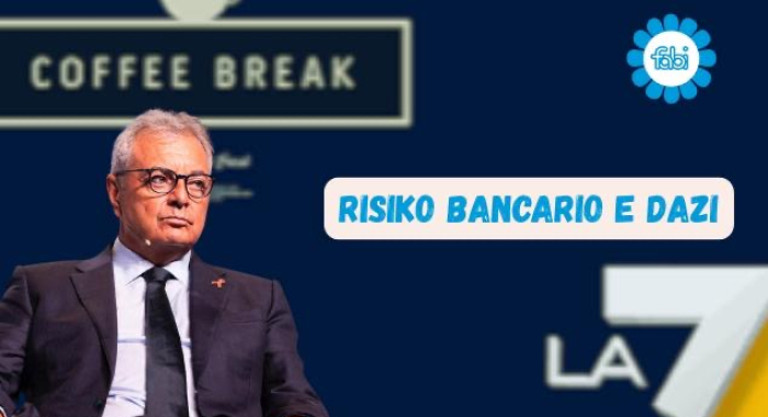 RISIKO BANCARIO E DAZI, SILEONI IN DIRETTA SU LA7