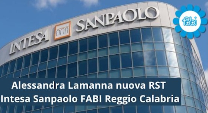 FABI REGGIO CALABRIA, ALESSANDRA LAMANNA NUOVA RST IN INTESA SANPAOLO