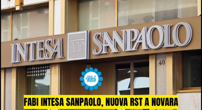 FABI INTESA SANPAOLO, NUOVA RST A NOVARA