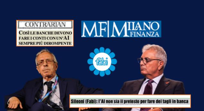 IA E BANCHE, DE MATTIA RIPRENDE L’INTERVISTA DI SILEONI