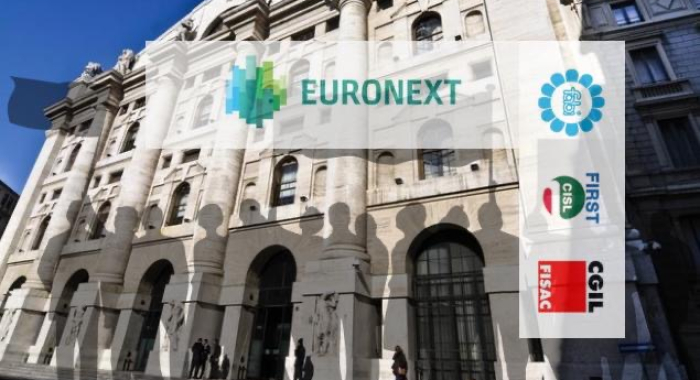 BORSA ITALIANA-EURONEXT, MEZZA GIORNATA DI SCIOPERO IL 30 APRILE