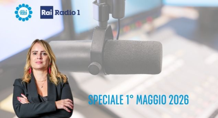 SPECIALE 1 MAGGIO, MERCALDO A RADIO RAI UNO