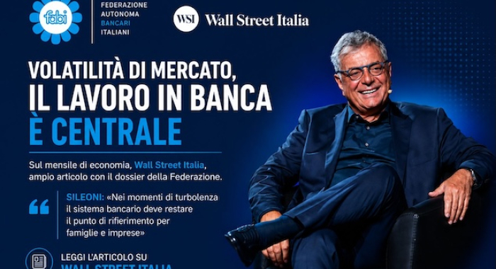 VOLATILITÀ DI MERCATO, IL LAVORO IN BANCA È CENTRALE