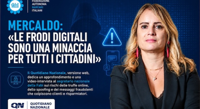 MERCALDO: «LE FRODI DIGITALI SONO UNA MINACCIA PER TUTTI I CITTADINI»