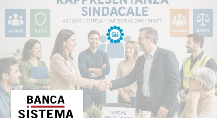 BANCA SISTEMA, LA FABI DI MILANO COSTITUISCE RSA