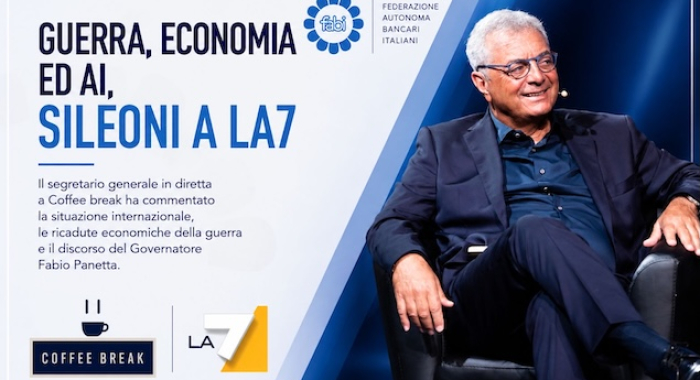 GUERRA, ECONOMIA ED AI, SILEONI A LA7