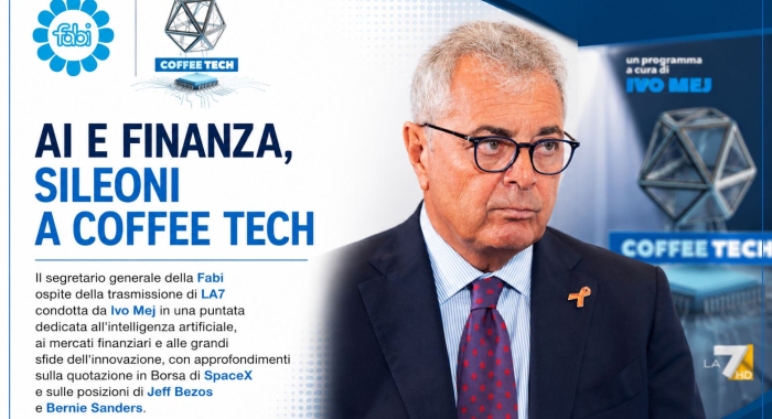 AI E FINANZA, SILEONI A COFFEE TECH