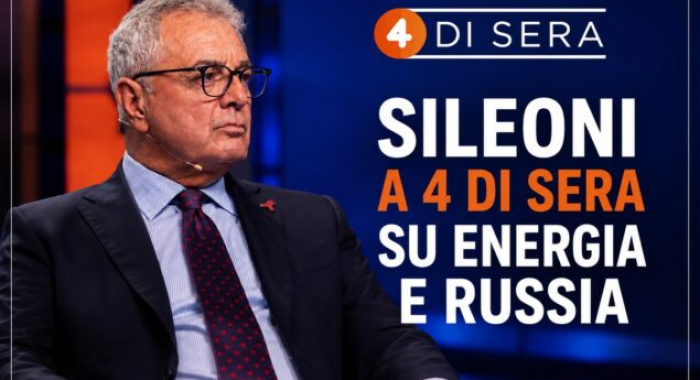 SILEONI A 4 DI SERA SU ENERGIA E RUSSIA