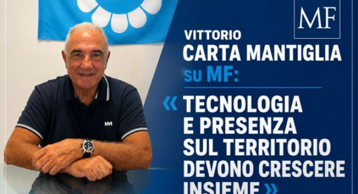VITTORIO CARTA MANTIGLIA SU MF: «TECNOLOGIA E PRESENZA SUL TERRITORIO DEVONO CRESCERE INSIEME»