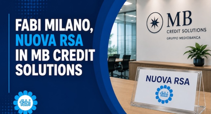 FABI MILANO, NUOVA RSA IN MB CREDIT SOLUTIONS