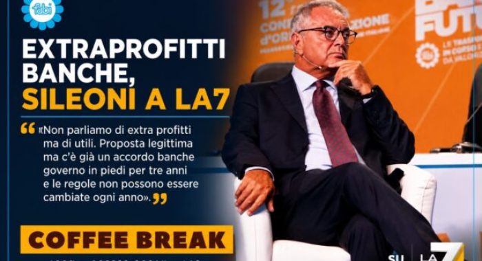 EXTRAPROFITTI BANCHE, SILEONI A LA7