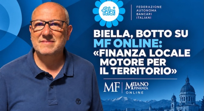 BIELLA, BOTTO SU MF ONLINE: «FINANZA LOCALE MOTORE PER IL TERRITORIO»