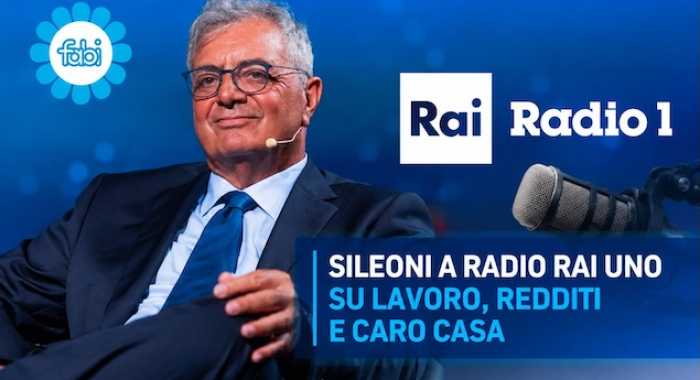 SILEONI A RADIO RAI UNO SU LAVORO, REDDITI E CARO CASA