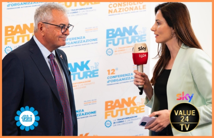 RISIKO BANCARIO, SILEONI IN DIRETTA A SKY VALUE 24