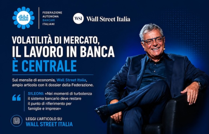 VOLATILITÀ DI MERCATO, IL LAVORO IN BANCA È CENTRALE
