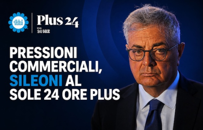 PRESSIONI COMMERCIALI, SILEONI AL SOLE 24 ORE PLUS