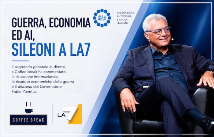 GUERRA, ECONOMIA ED AI, SILEONI A LA7