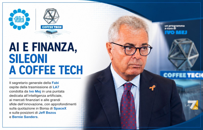 AI E FINANZA, SILEONI A COFFEE TECH