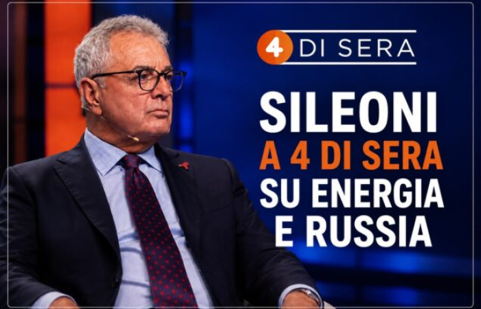 SILEONI A 4 DI SERA SU ENERGIA E RUSSIA