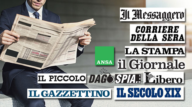 LA FABI SU TUTTI I QUOTIDIANI ITALIANI
