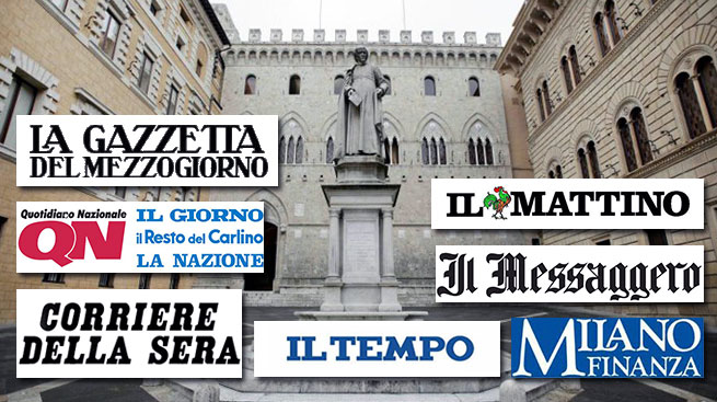CRISI MPS, TITOLO IN CADUTA. SINDACATI IN ALLERTA