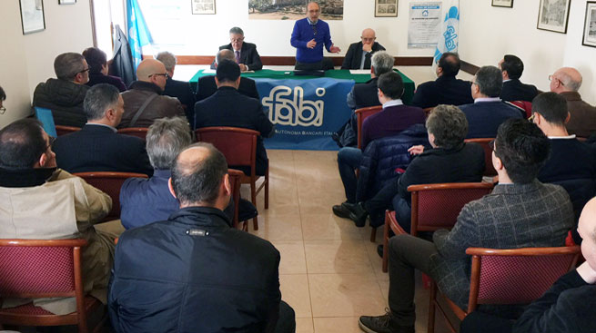 XII CONGRESSO FABI AGRIGENTO: FABI, LA CASA DEI BANCARI