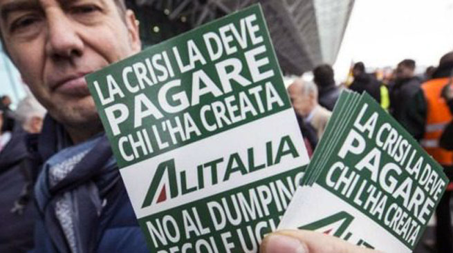 VERTENZA ALITALIA