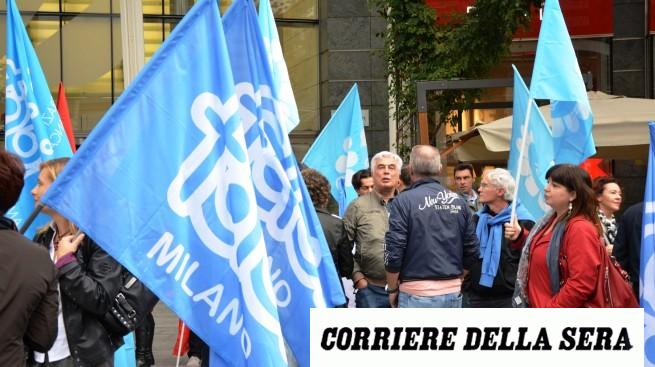 CONTRATTO, I BANCARI SCENDONO IN PIAZZA