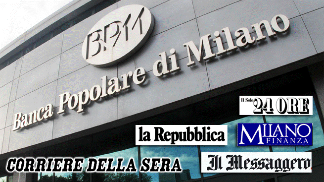 BPM, LA FABI E GLI ALTRI SINDACATI CON GIARDA