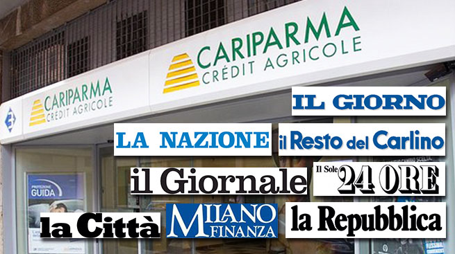 CARIPARMA, SILEONI: ?PIANO INDUSTRIALE D?ESEMPIO PER ALTRI GRUPPI?