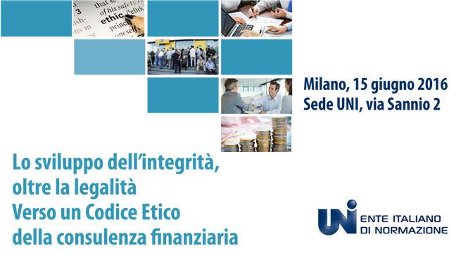 CODICE ETICO DELLA CONSULENZA, FABI-ASSONOVA A CONVEGNO