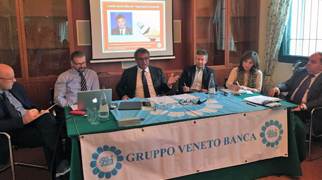 SILEONI AL COORDINAMENTO VENETO BANCA