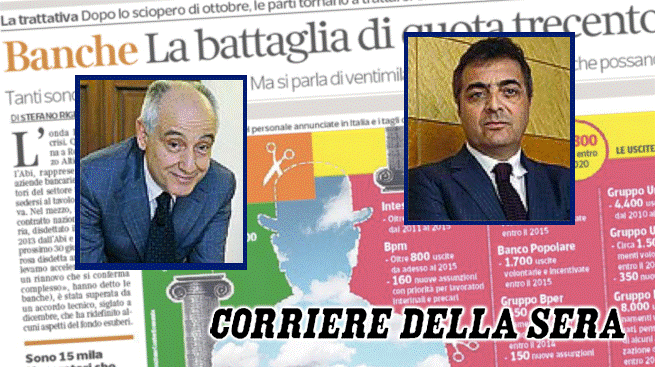 BANCHE, LA BATTAGLIA DI QUOTA 300MILA