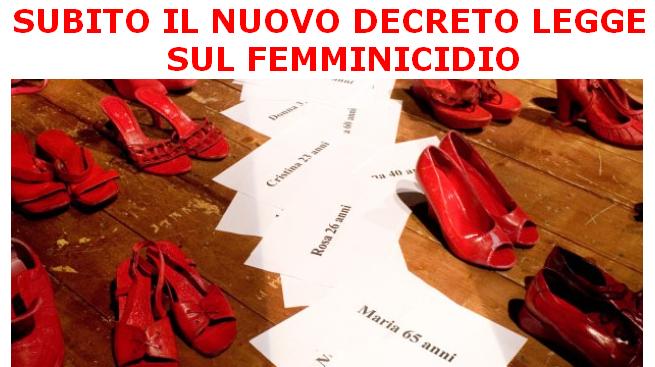 “1 FEMMINICIDIO OGNI 2 GIORNI, 78 DALL’INIZIO DELL’ANNO”
