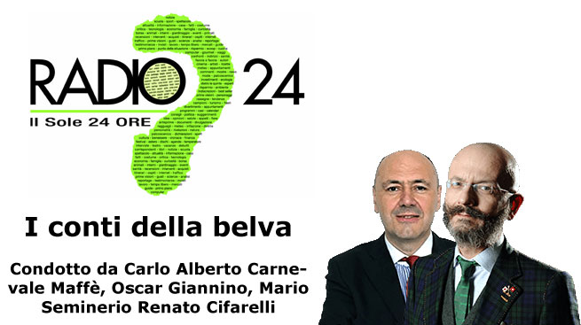OSCAR GIANNINO INTERVISTA SILEONI A RADIO 24