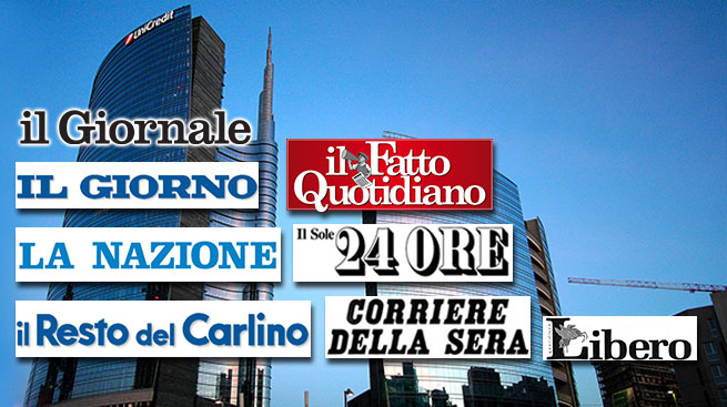 PIANO UNICREDIT, LA FABI SULLA STAMPA