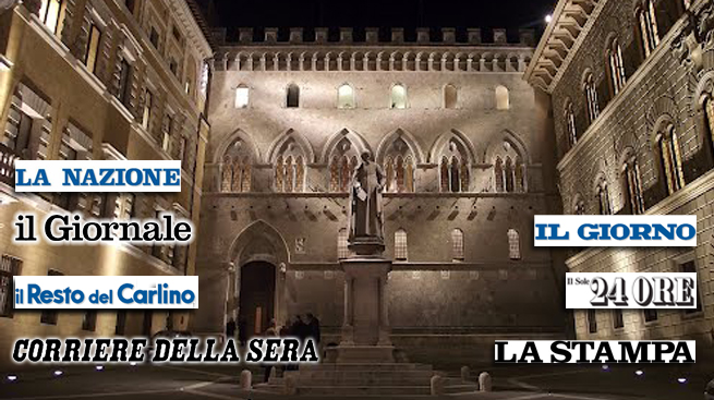 MPS, LA FABI SULLA STAMPA