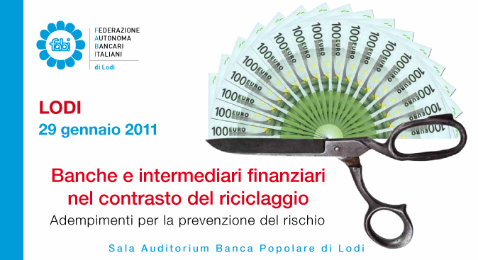Riciclaggio: FABI a Convegno
