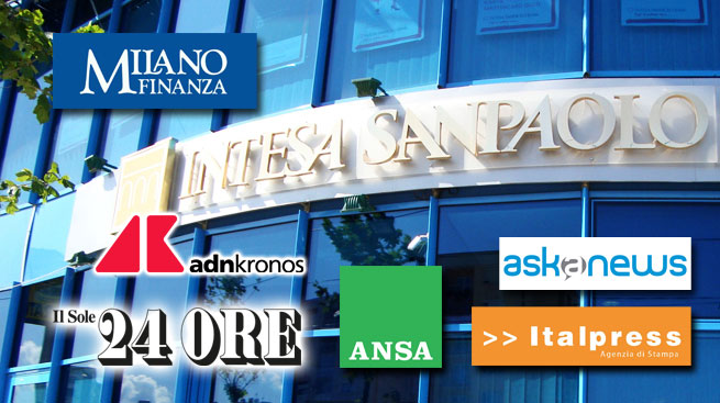 LA FABI SU QUOTIDIANI, WEB E AGENZIE PER L?ACCORDO CON INTESA SANPAOLO