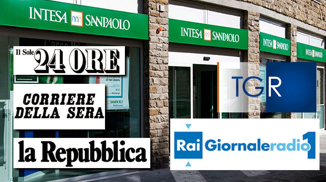 INTESA SANPAOLO, L?ACCORDO FINISCE SULLA STAMPA