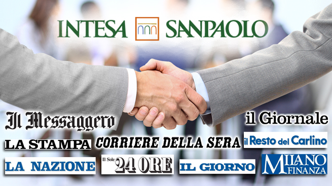 ACCORDO INTESA SANPAOLO, LA RASSEGNA STAMPA DEL 20/10