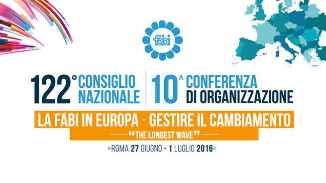 122? CONSIGLIO NAZIONALE E 10? CONFERENZA DI ORGANIZZAZIONE