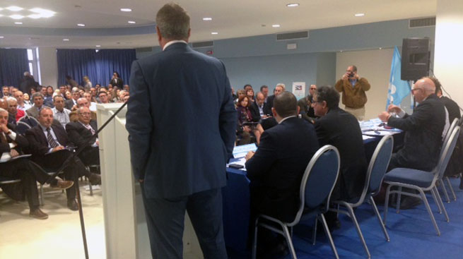 MESSINA, OLTRE 400 DIRIGENTI ALL?INCONTRO CON SILEONI