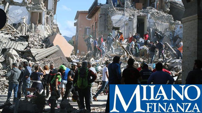SISMA, RACCOLTA FONDI DEI BANCARI