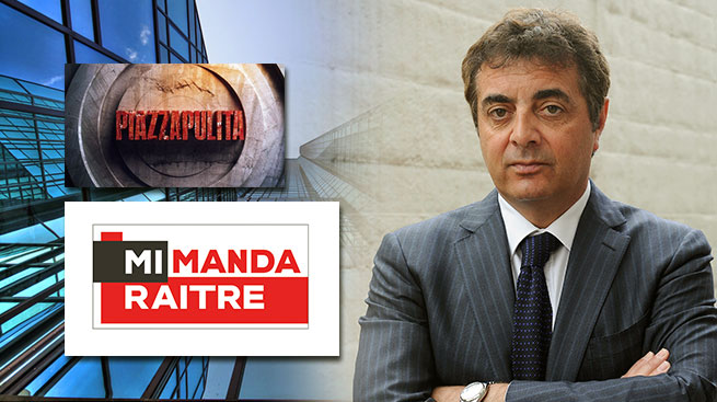 SILEONI NELLA STESSA SERA A MI MANDA RAI 3 E A PIAZZA PULITA