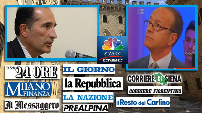 MPS, L?ACCORDO SULLA STAMPA E TV
