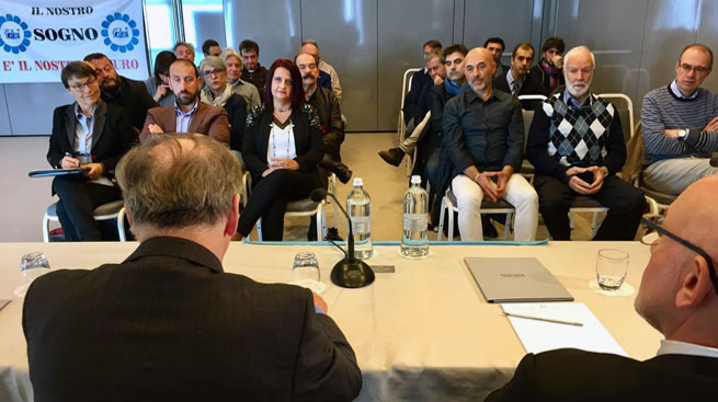 XIII CONGRESSO FABI PESARO ?COME PRIMO SINDACATO ABBIAMO GRANDI RESPONSABILITA’?